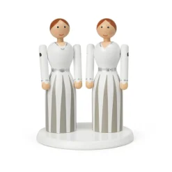 Plataforma para pareja de novios Kay Bojesen, Blanco