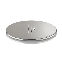 Plato para vela ester & erik Ø12 cm brillante, Silver