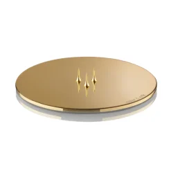 Plato para vela ester & erik Ø12 cm brillante, Dorado