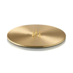 Plato para vela ester & erik Ø12 cm mate, Dorado