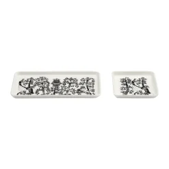 Plato Taika 12x24 cm, Negro