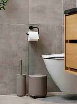 Portaescobillas baño Ume, Taupe