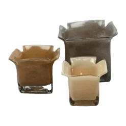 Portavelas Atlas 11,5 cm, Sand