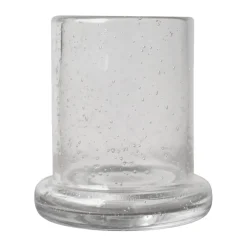 Portavelas Bubble Ø10 cm, Clear