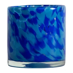 Portavelas Calore XS Ø10 cm, Azul multi