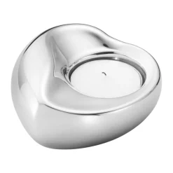 Portavelas Georg Jensen corazón, Acero inoxidable