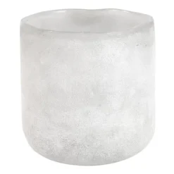 Portavelas Halde 10 cm, blanco
