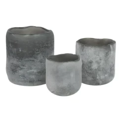 Portavelas Halde 8 cm, gris