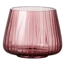 Portavelas Kusintha 7,5 cm 2 unidades, Rosa