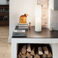 Portavelas Lantern 60 cm, blanco
