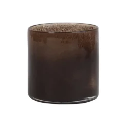 Portavelas Lyric S, marrón oscuro
