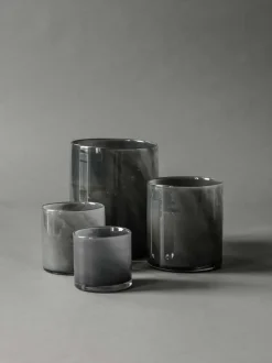 Portavelas Lyric XS, gris oscuro