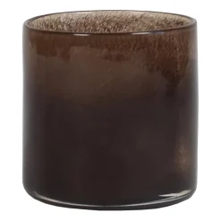 Portavelas Lyric XS, marrón oscuro