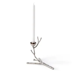 Portavelas Twiggy XS 14 cm, Plateado