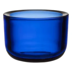 Portavelas Valkea 60 mm, Azul ultramarino
