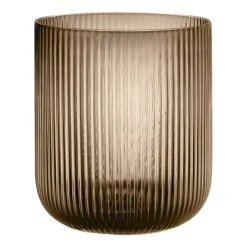 Portavelas Ven L 20 cm, Coffee