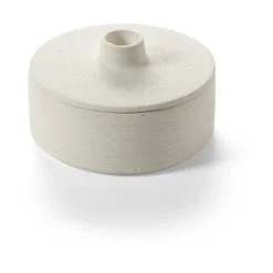 Portavelas/caja de almacenamiento Mira, Beige