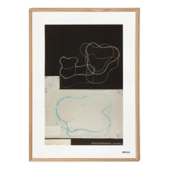 Póster Aalto art Sketch black, 50 x 70 cm