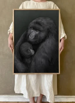 Póster Bergsgorillan, 30x40 cm