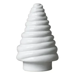 Árbol decorativo Curl tree 13 cm, Shiny white