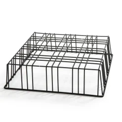 Rejilla para portaevelas Stumpastaken negro, Grande