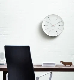 Reloj de pared AJ Bankers, Ø 29 cm