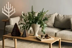 Set de 4 bolas de Navidad Spira, Beige