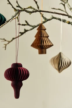Set de 4 bolas de Navidad Tree, Crudo