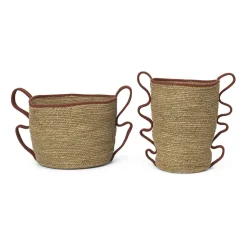 Set de 2 cestas Verso, Brick