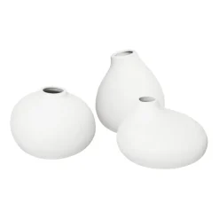 Set de 3 jarrones Nona, White
