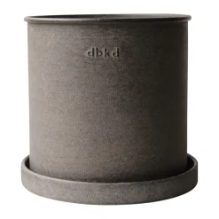 Set de 2 macetas Plant pot small, Brown