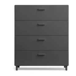 Set de 4 patas Relief, Gris