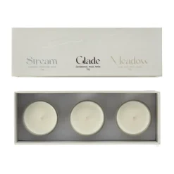 Set de regalo Vela aromática 70g paquete de 3, Stream/Glade/Meadow