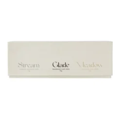 Set de regalo Vela aromática 70g paquete de 3, Stream/Glade/Meadow