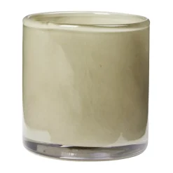 Solai farol para vela, Light Green, Ø8 cm