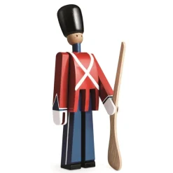 Soldado de madera, rojo-azul