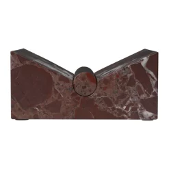 Soporte para libros Tvara, Rosso levanto, 22x22 cm