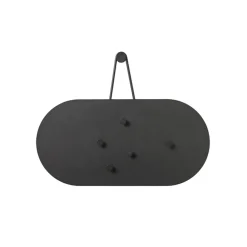 Tablón A-Bulletin Board, Black, incluido imanes