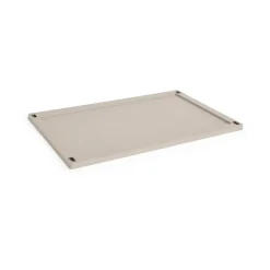 Tapa grande Colour Crate plastic, Warm grey