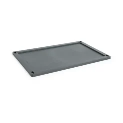 Tapa grande Colour Crate plastic, Charcoal