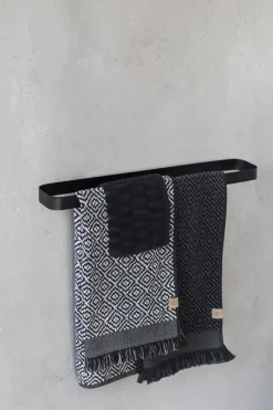 Toallero Carry 52 cm, Negro