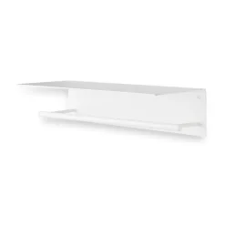 Toallero Dora con estante, White