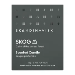Vela perfumada con tapa Skog, 65 g