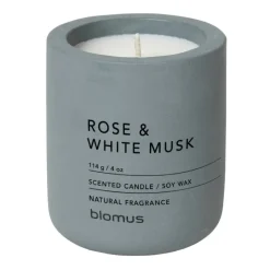 Vela perfumada Fraga 24 horas, Rose & White Musk-Flintstone