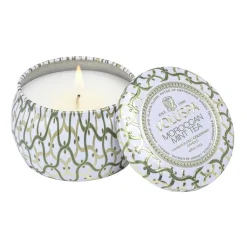 Vela perfumada Maison Blanc Mini Tin 25 horas, Moroccan Mint Tea