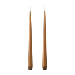 Velas LED ester & erik, 2-pack, 23 Raw Toffee , 30 cm