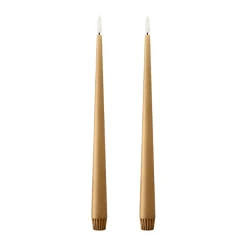 Velas LED ester & erik, 2-pack, 27 Almond butter , 30 cm