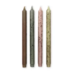 Velas Mura, 4 piezas, Multi
