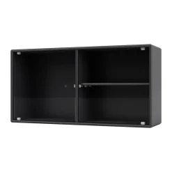 Vitrina Ripple I 69,6x35,4x20 cm, Anthracite
