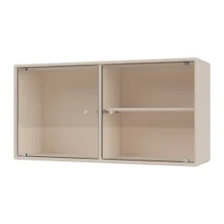 Vitrina Ripple I 69,6x35,4x20 cm, Clay